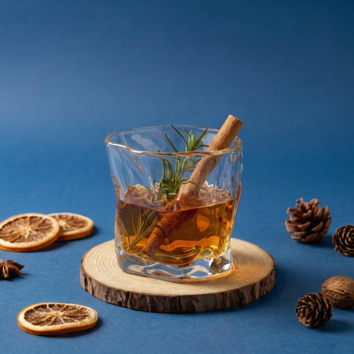 Creative Irregular Glass Whiskey Tumbler