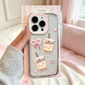 Bow Milk Tea Phone Case